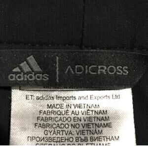 Adicross by ADIDAS mens black performance wear shorts quick dry 9" size 38